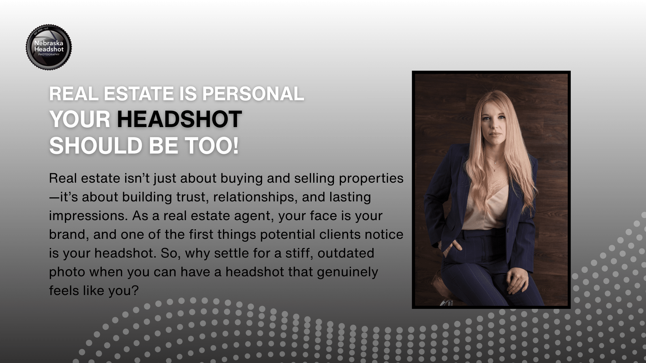 Real Estate is Personal – Your Headshot Should Be Too